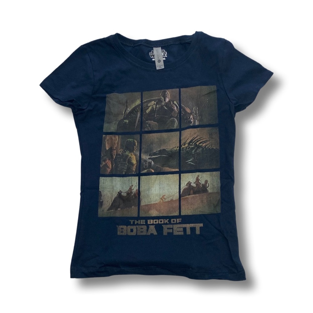 NWT Star Wars The Book of Boba Fett Graphic Tee - Girls Size M